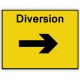 Diversion Right Plate 1050mm x 750mm